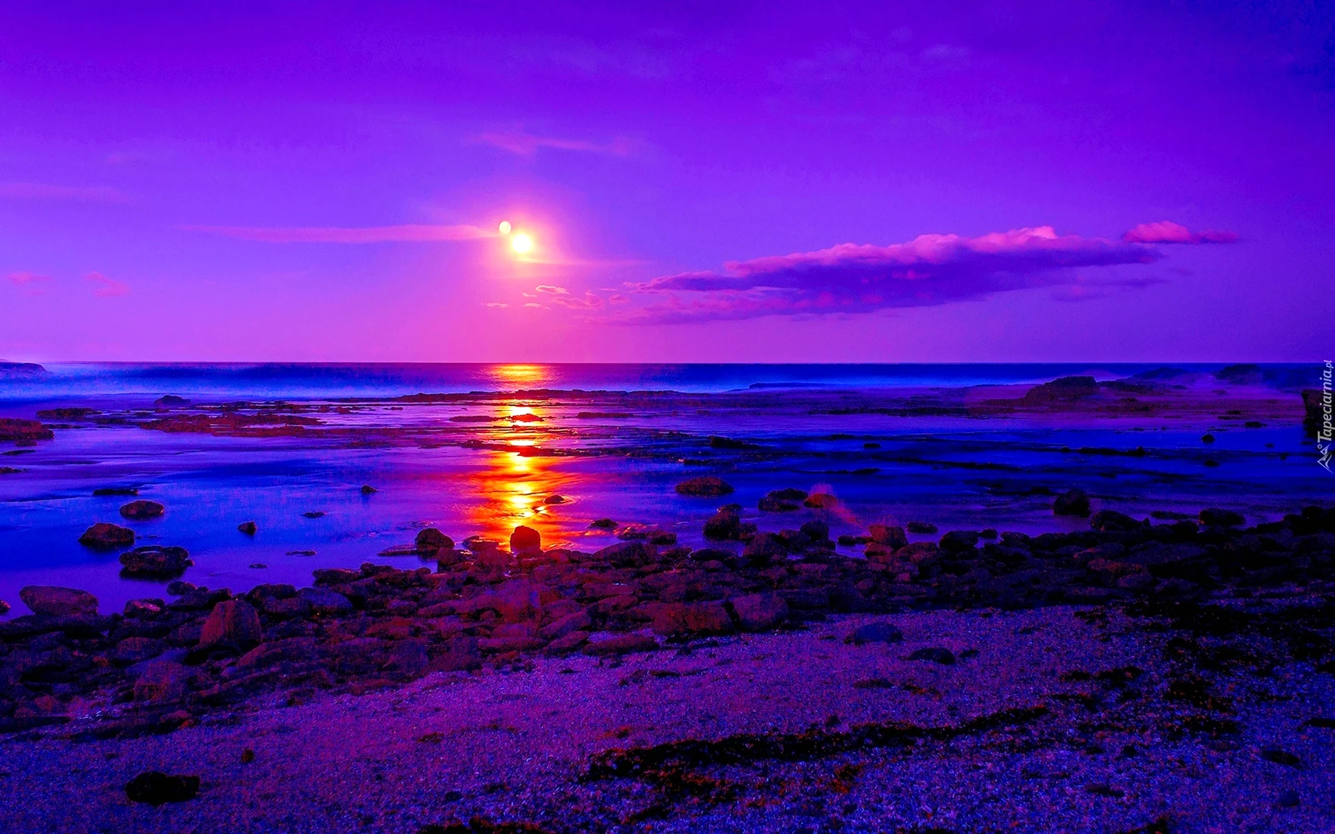 Фиолетовый закат