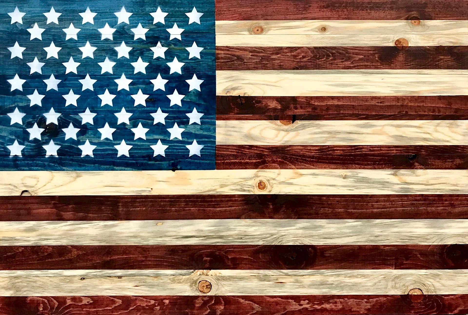 Флаг Америки ретро