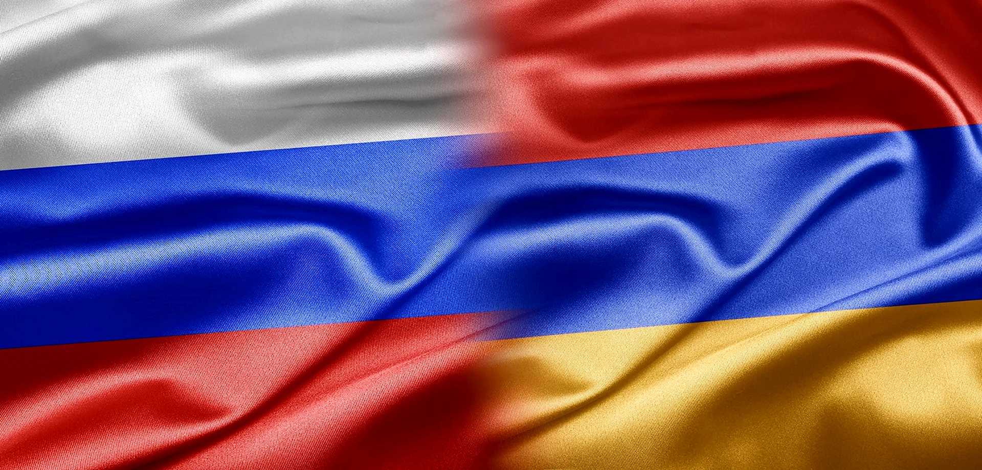 Флаг Армении и России