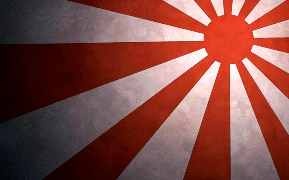 Флаг японской империи обои