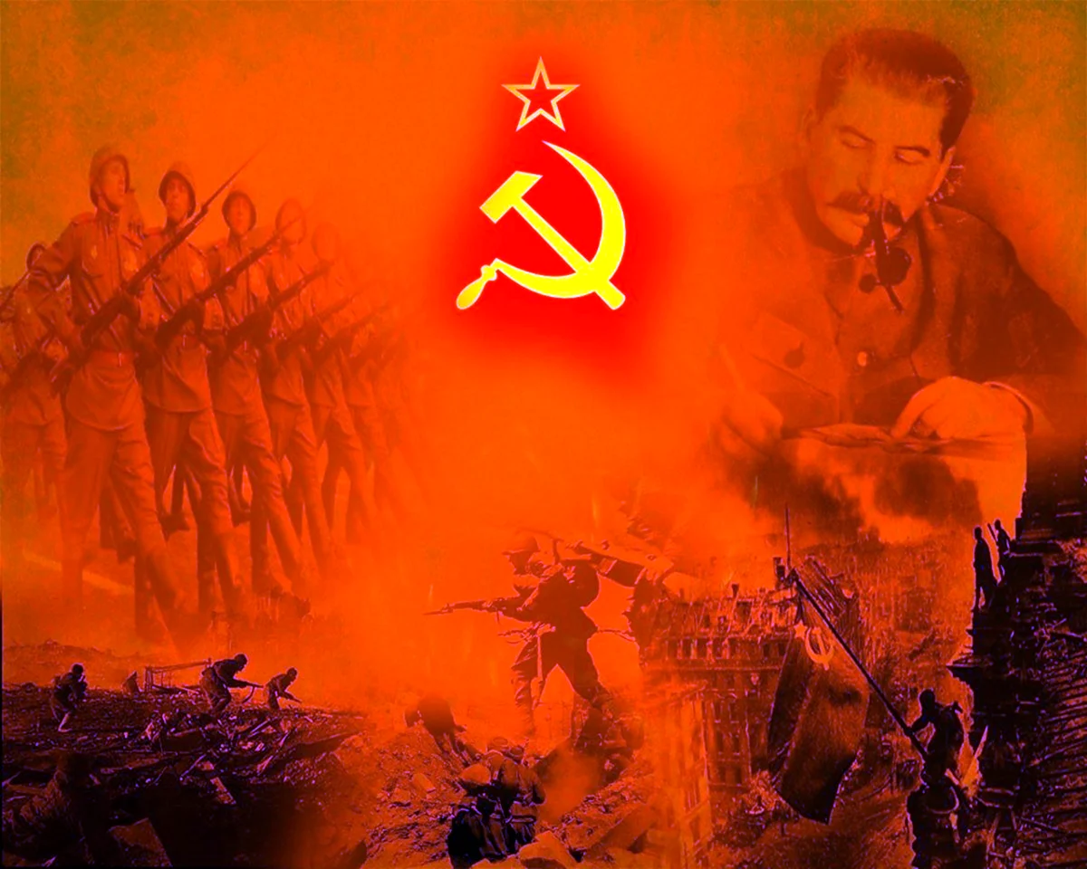 Флаг СССР сталинский