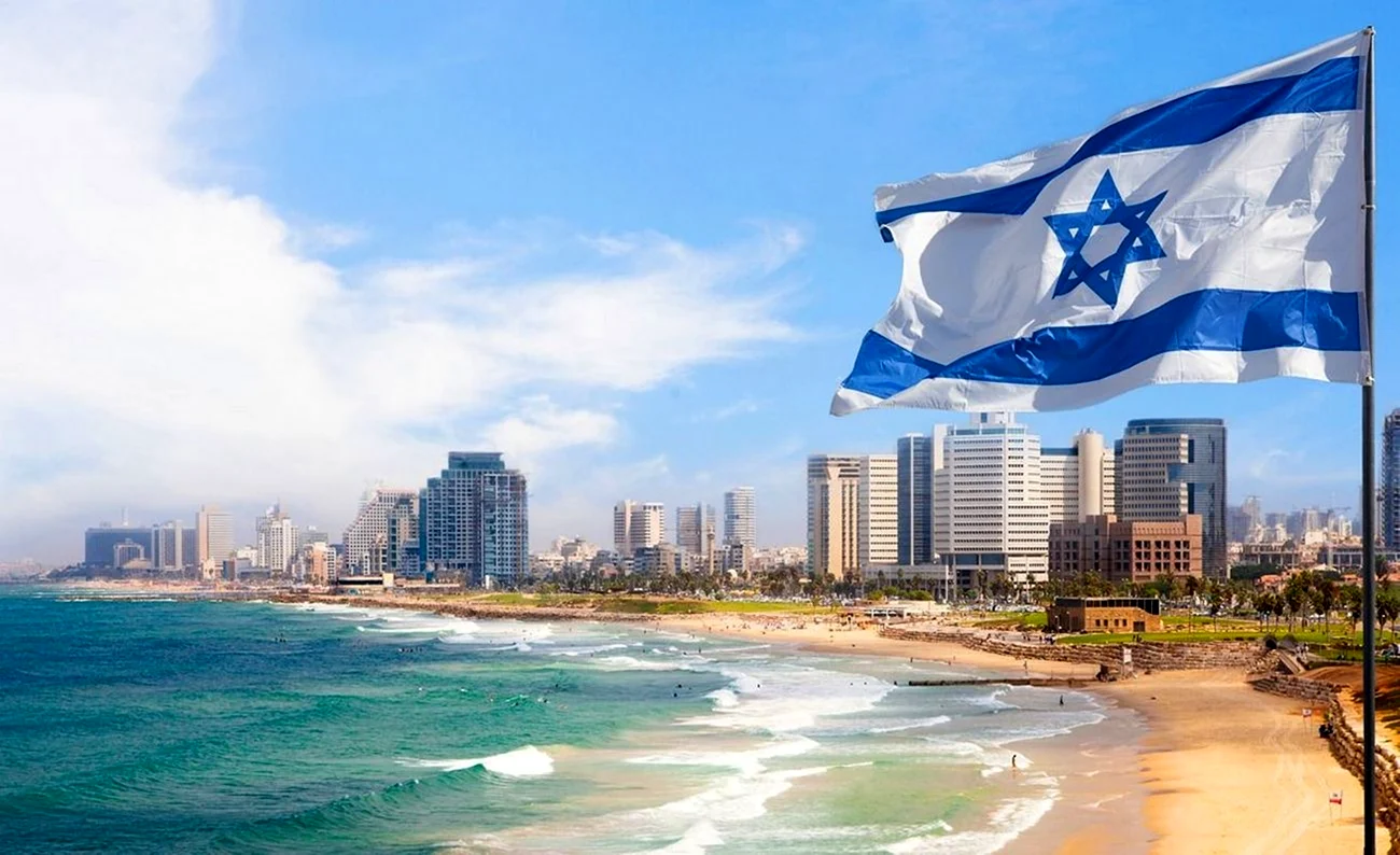 Флаг Тель-Авив