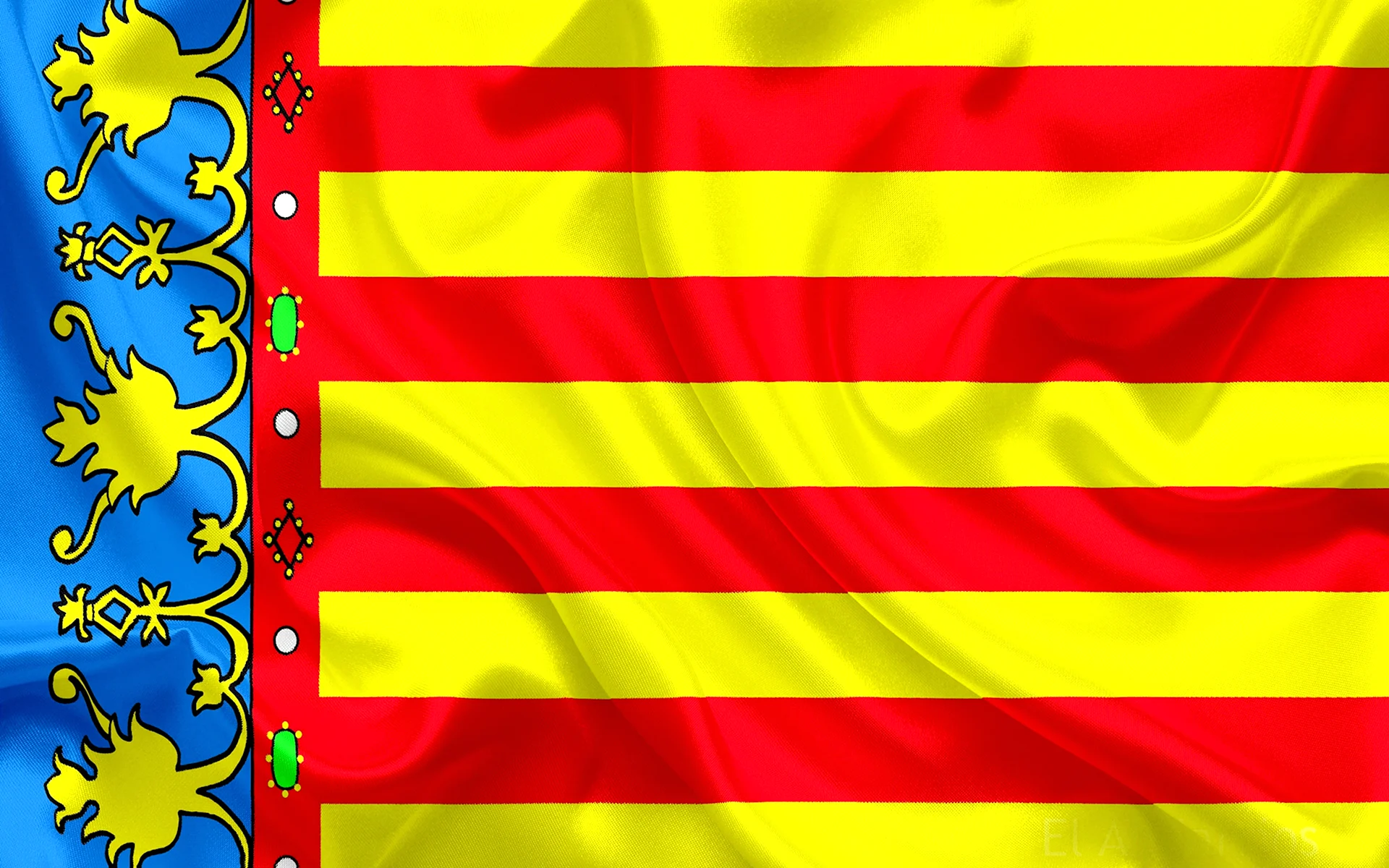 Флаг Валенсии Испания