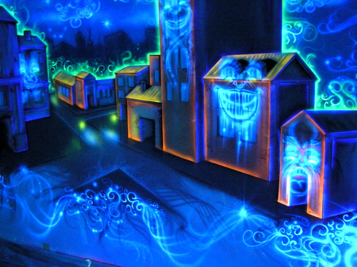 Флуоресцентная комната