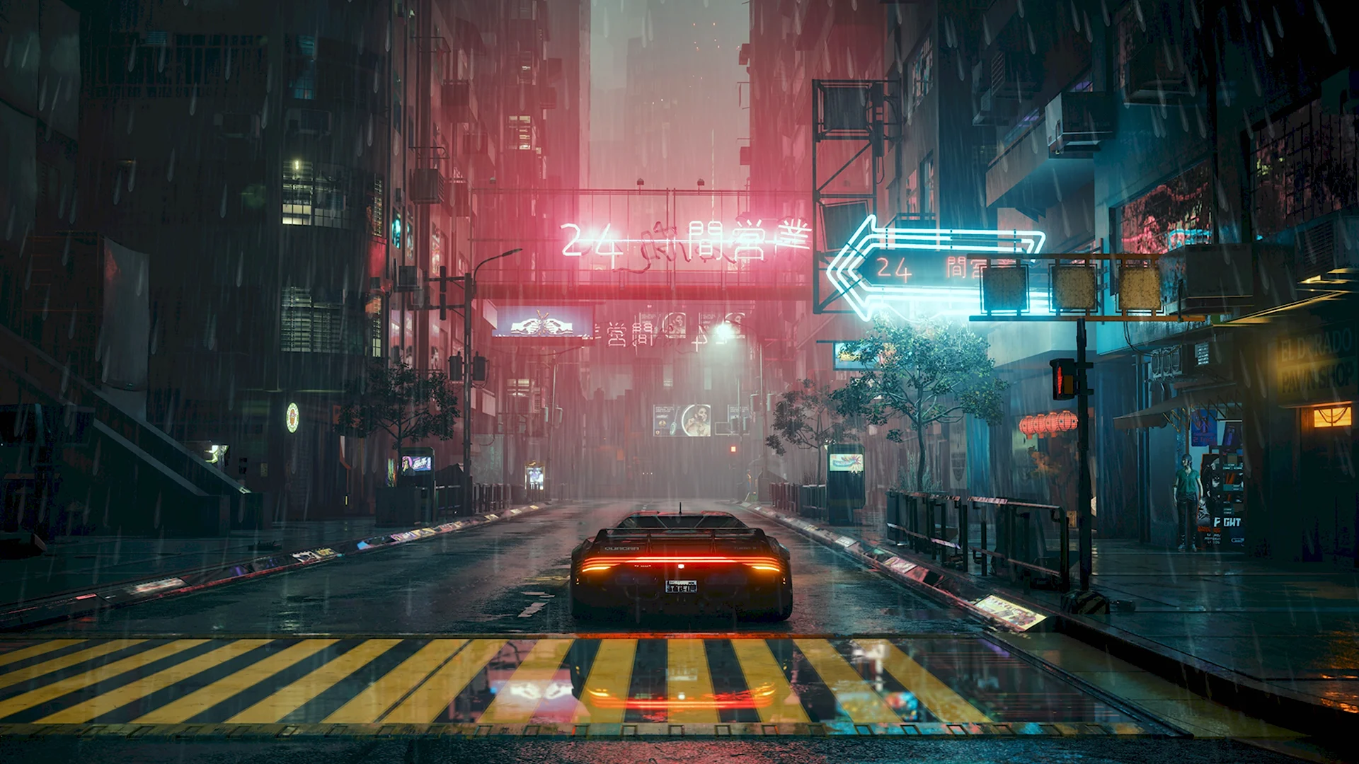 Фон Cyberpunk 2077 4k