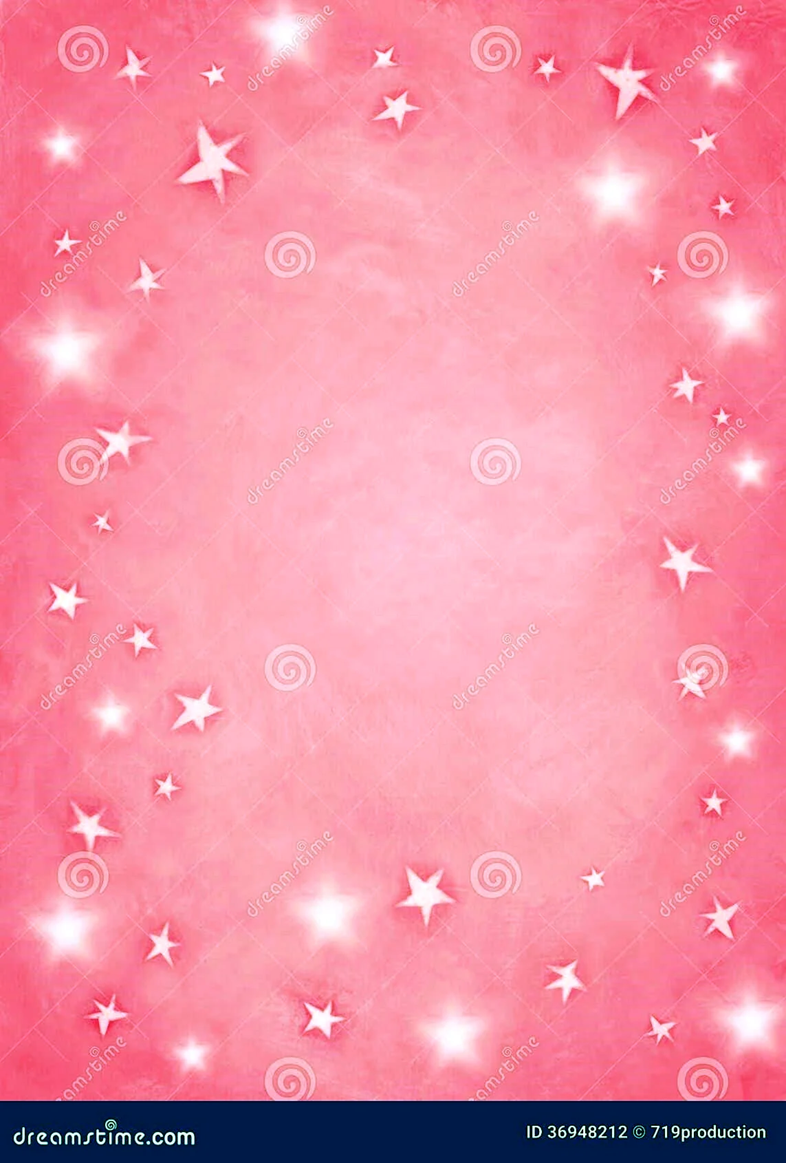 Фон для метрики розовый со звездами