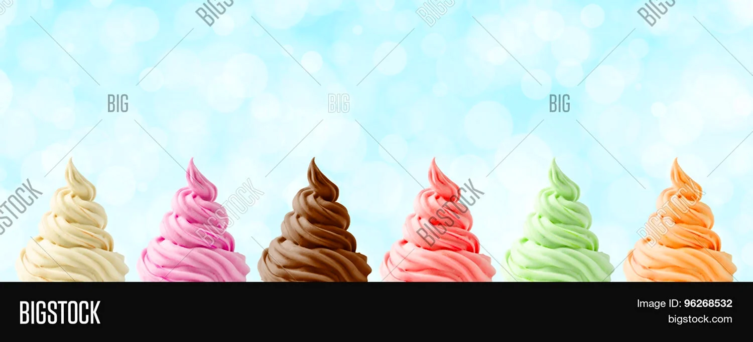 Фон мороженое для флаера