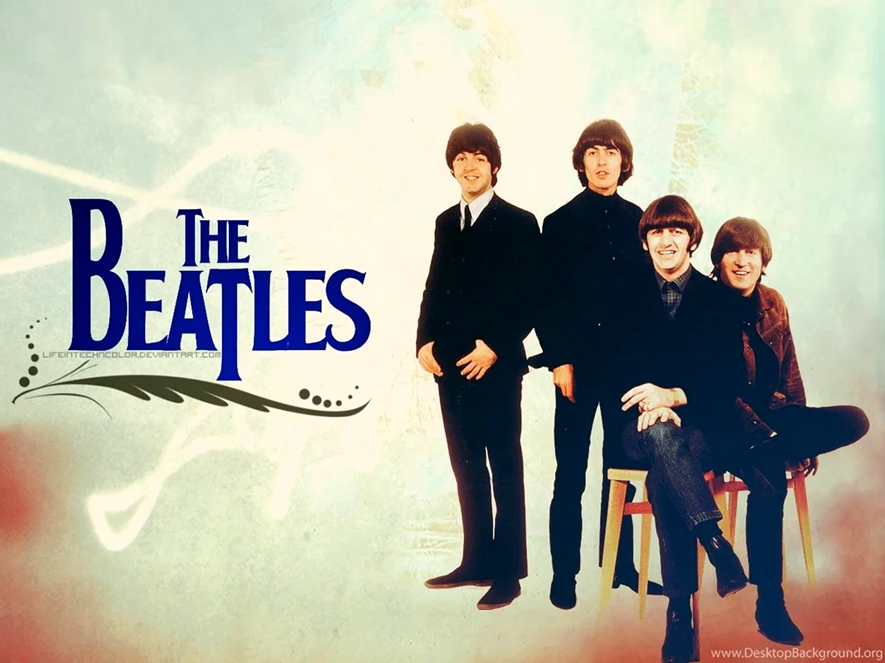 Фон the Beatles