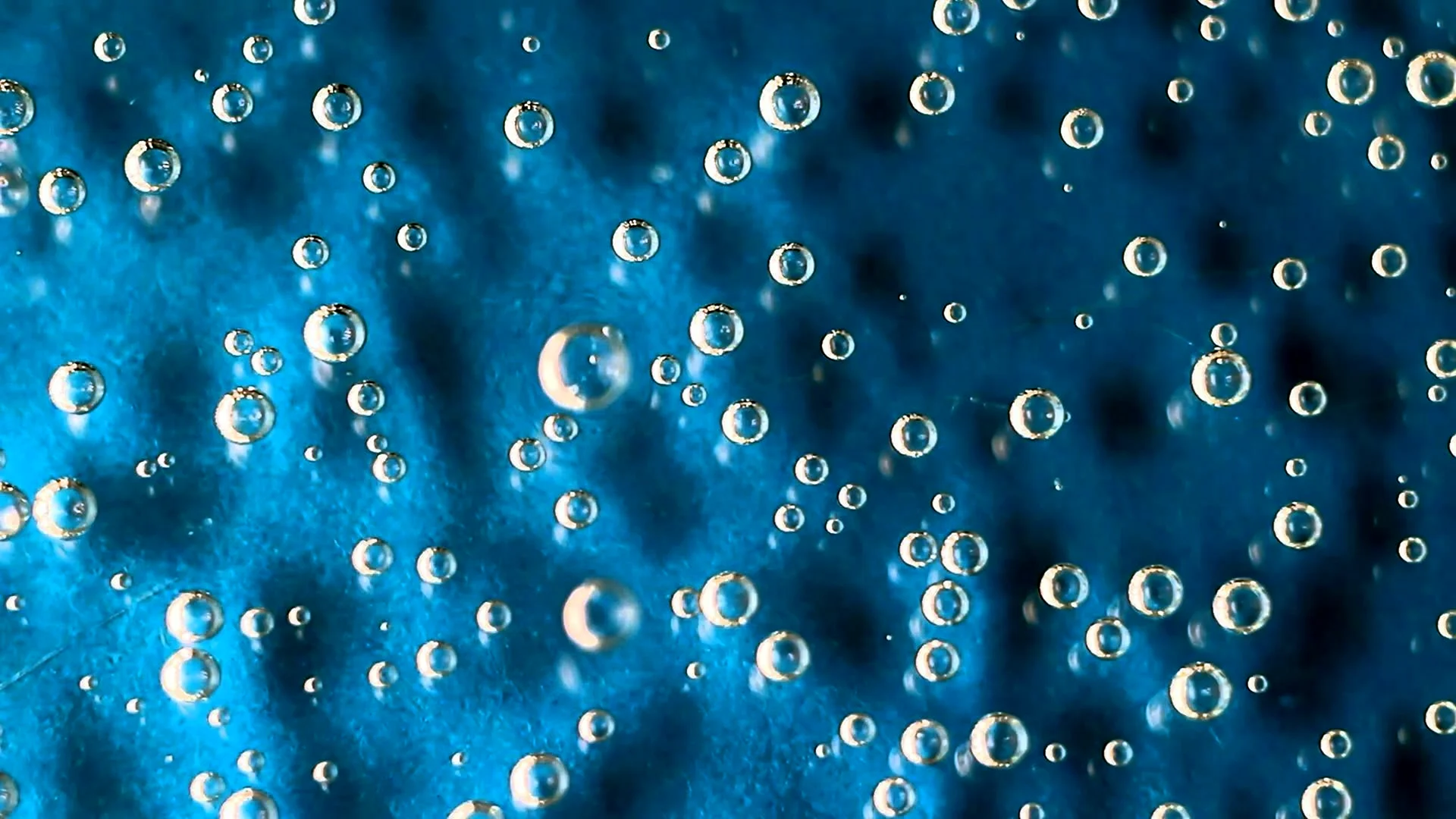Фон вода с пузырьками