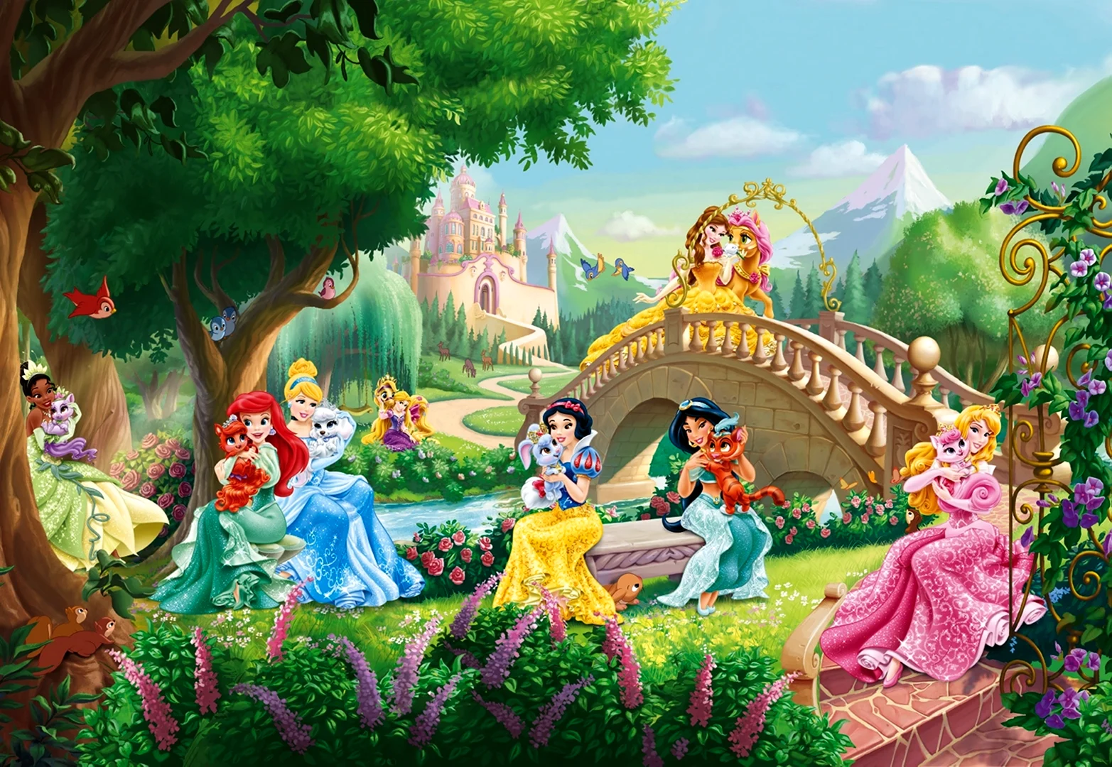 Фотообои Komar Disney Princess