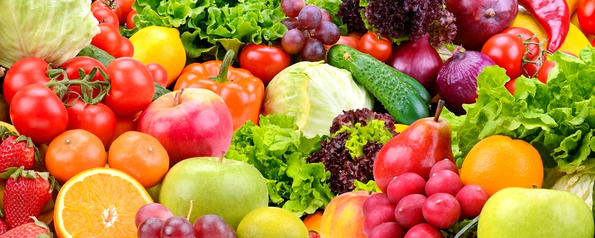 Фотообои овощи и фрукты