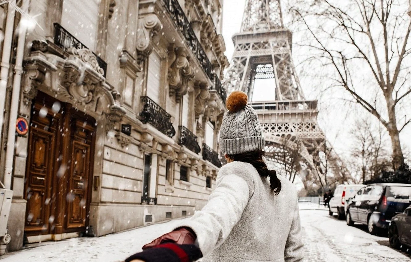 Франция зимой