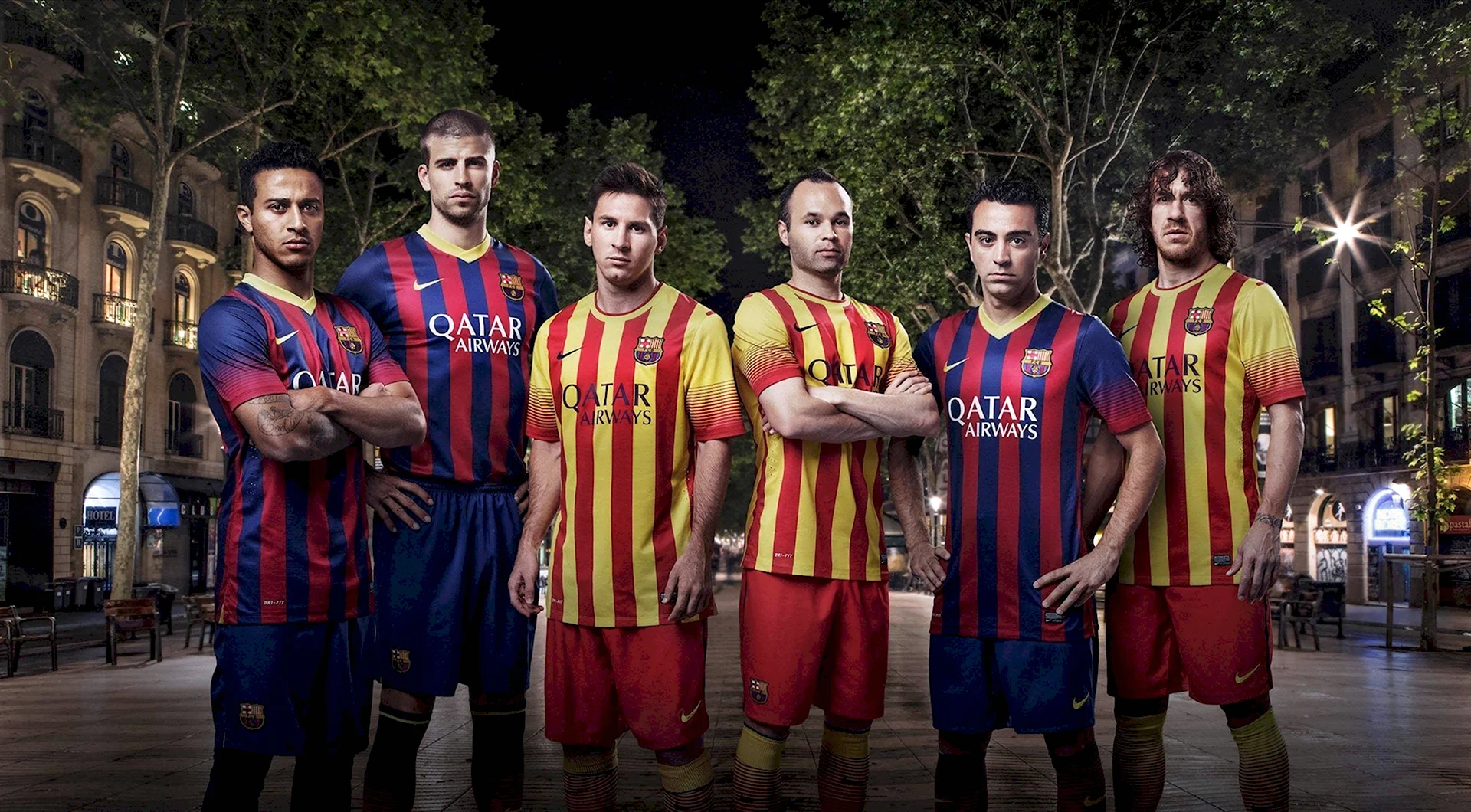 Футбол команда Барселона 2013