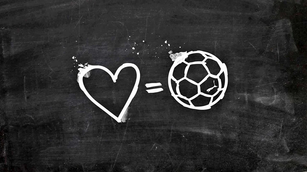 Футбол в сердце