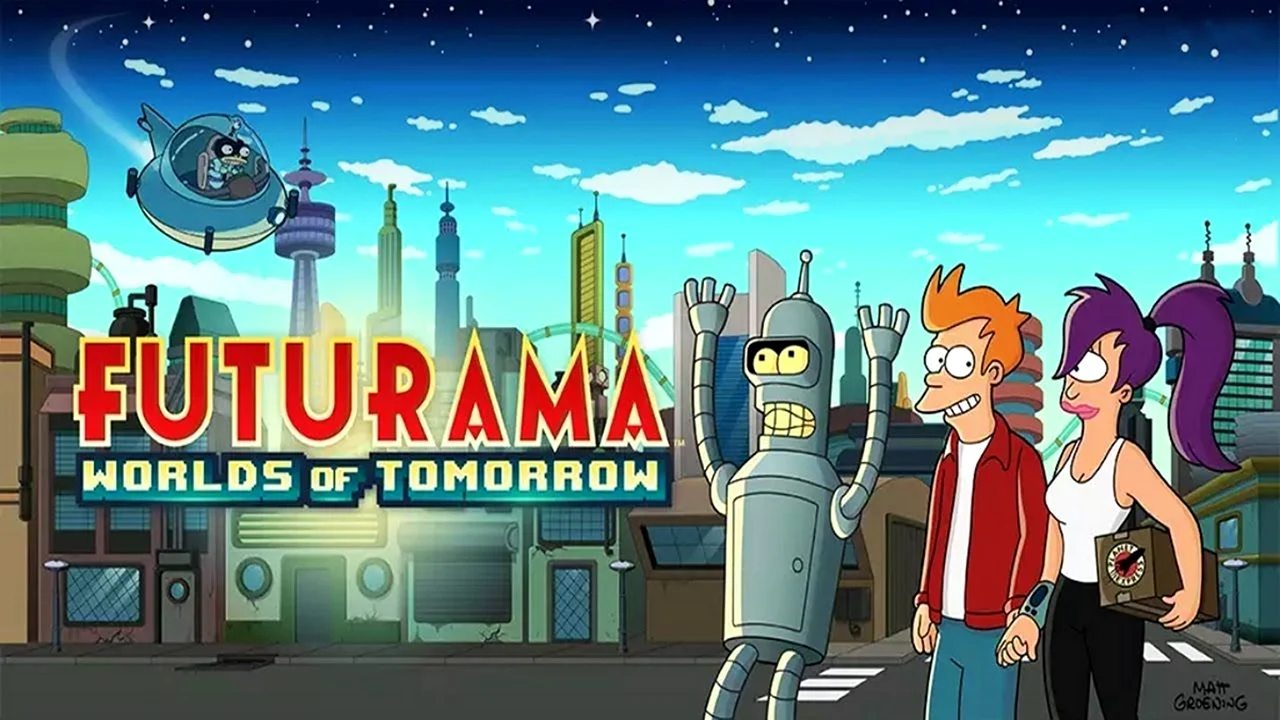 Futurama tomorrow Worlds город