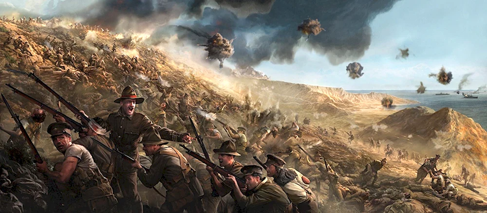 Галлиполи Турция 1915 битва