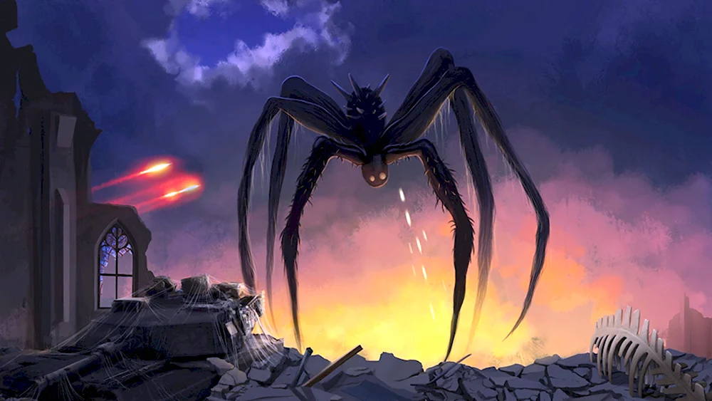 Гаргульи гигантский паук Ананси