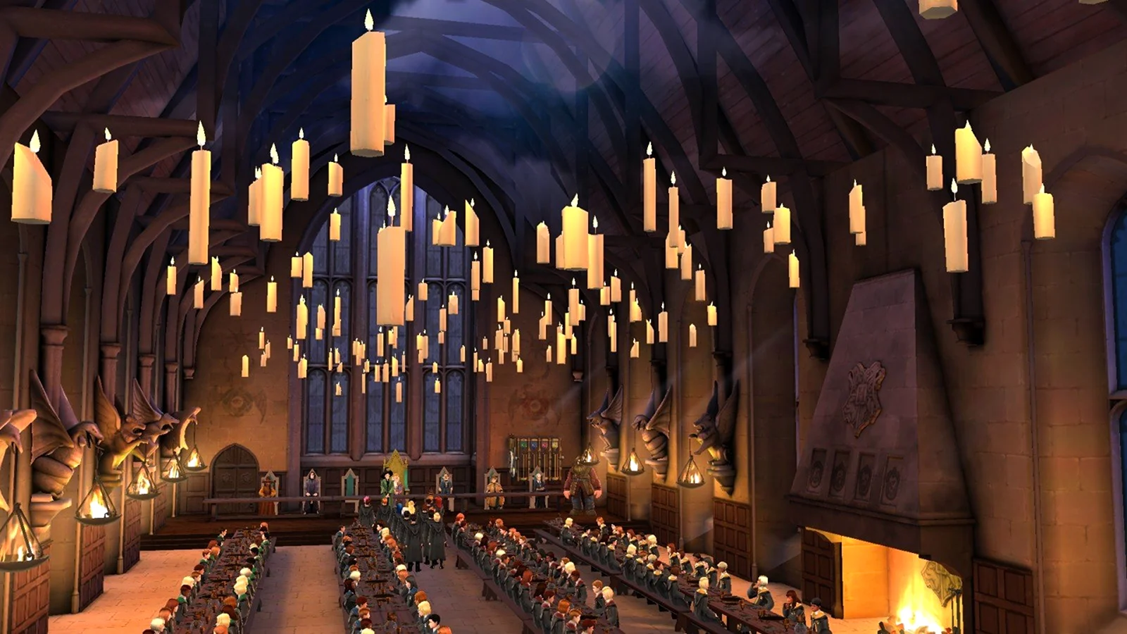 Гарри Поттер большой зал в игре