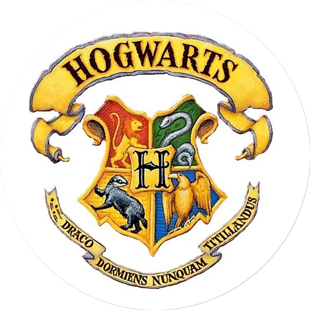 Гарри Поттер эмблема Хогвартс