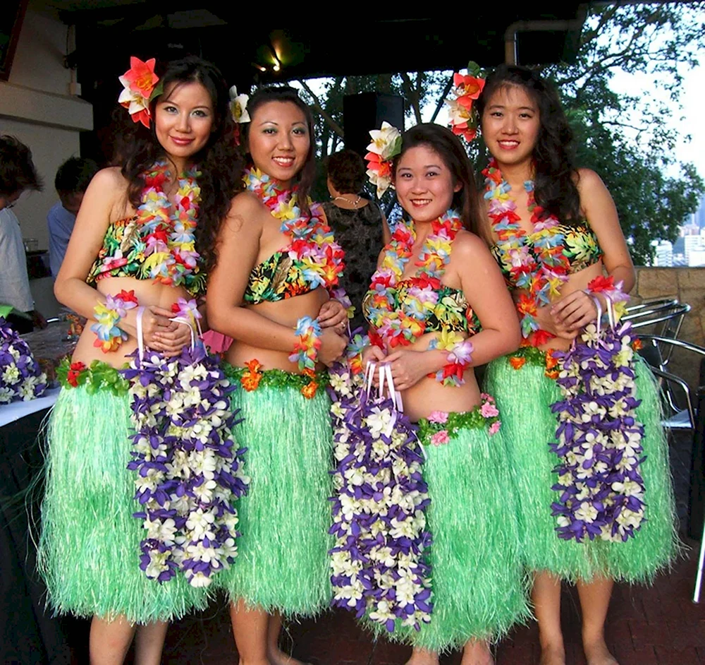 Гавайская Национальная одежда