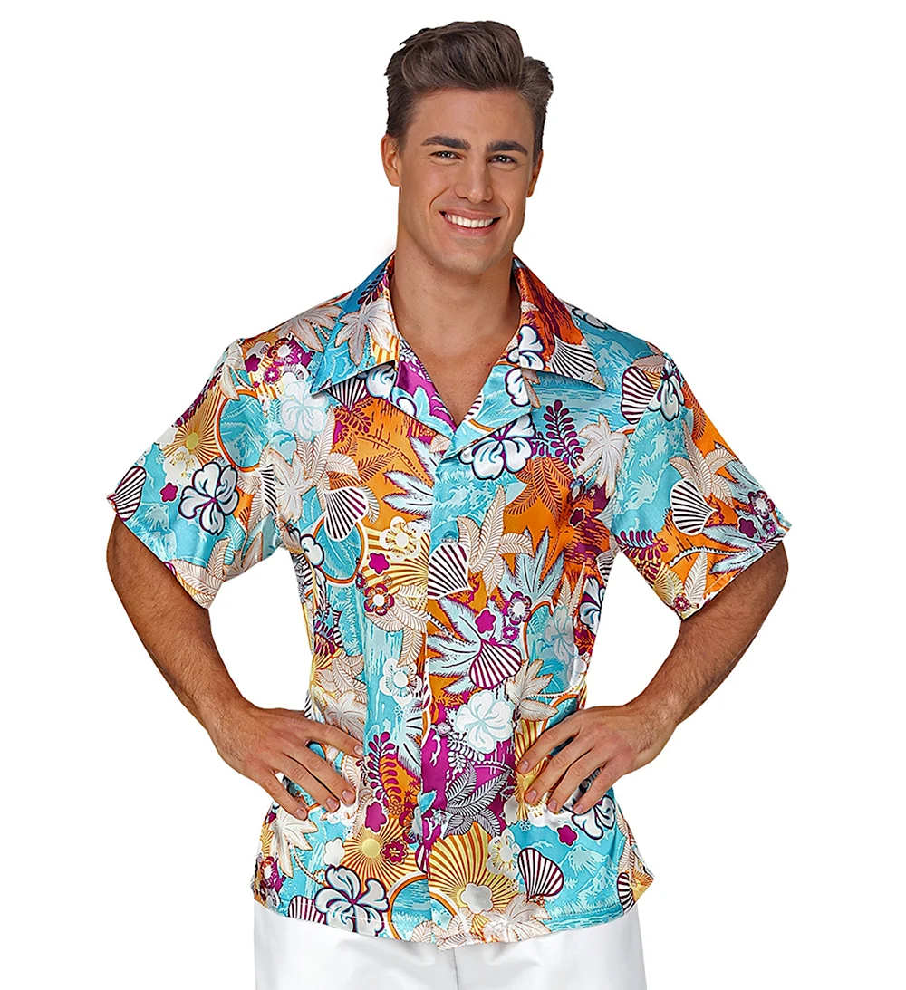 Гавайская рубашка 80х