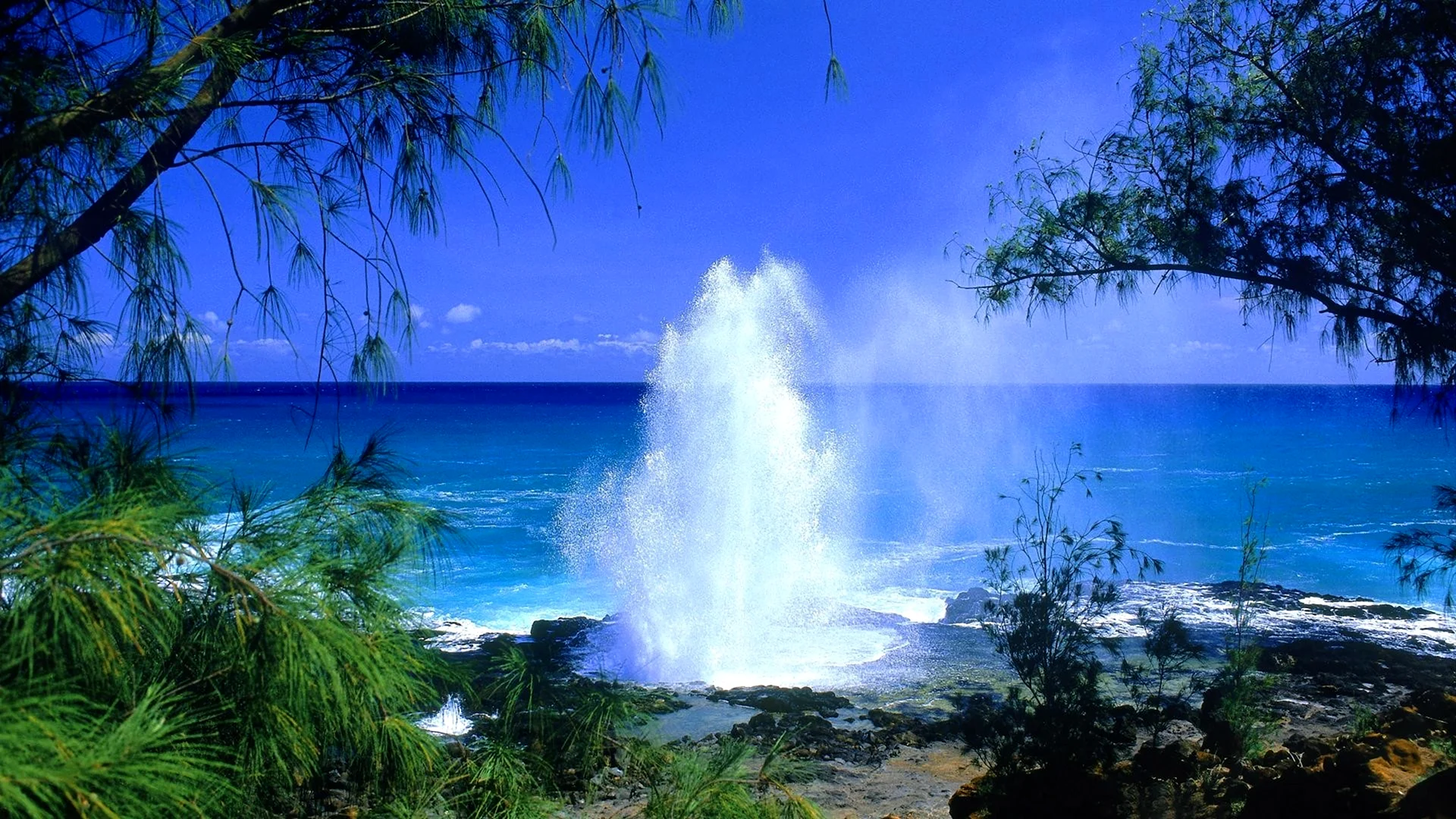 Гавайские острова океан