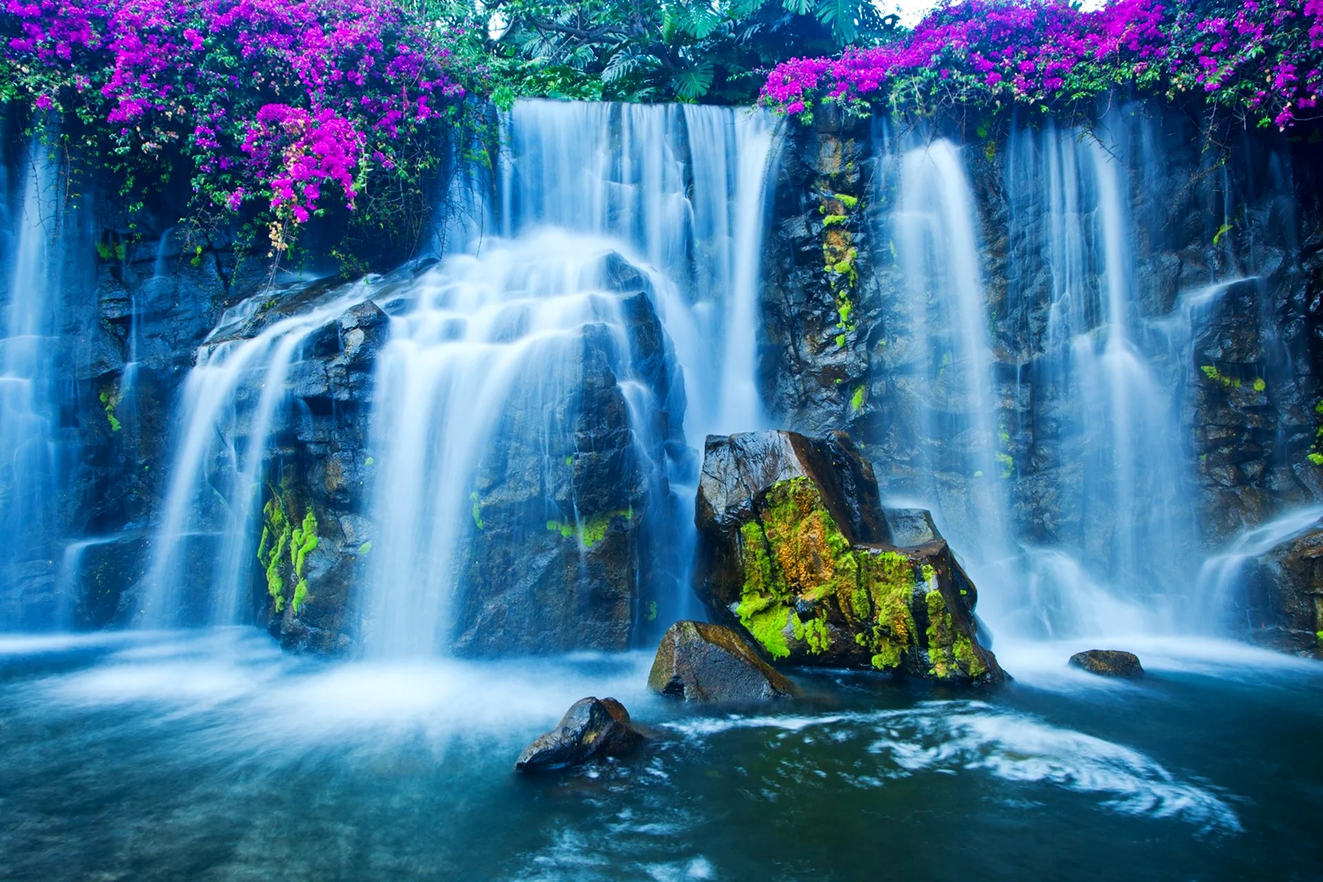 Гавайские водопады