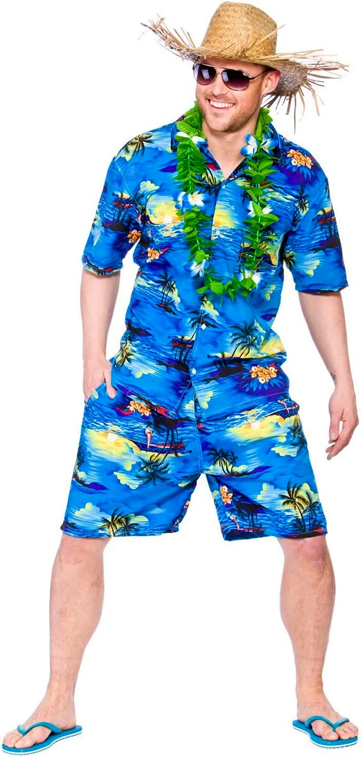 Гавайский костюм мужской