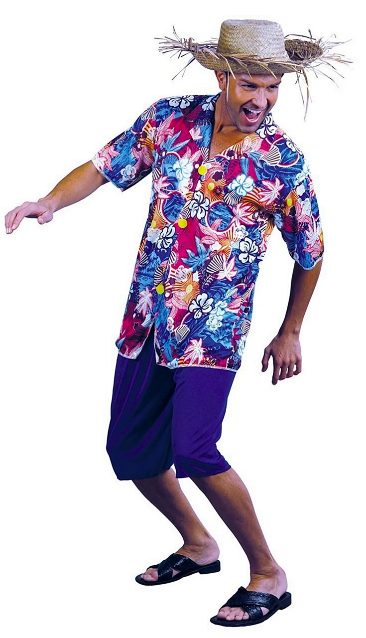 Гавайский костюм мужской