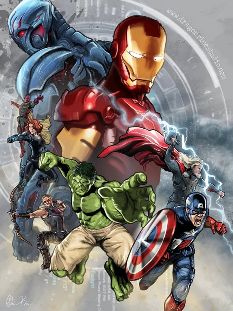 GEEKLAND Avengers Мстители