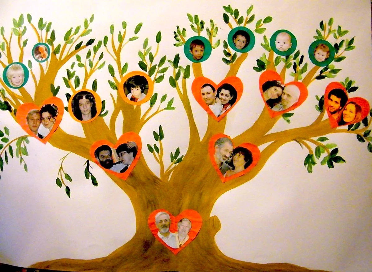 Генеалогическое дерево своей семьи