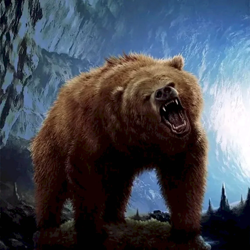 Гигантский пещерный медведь