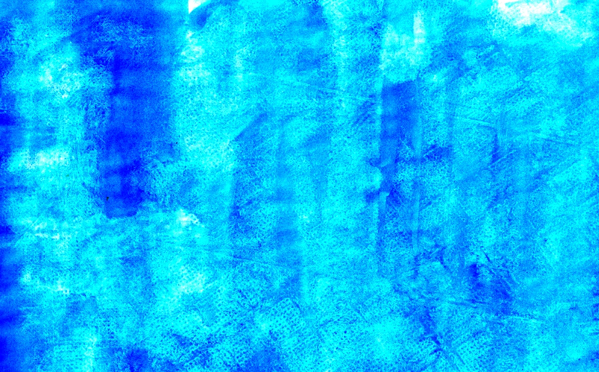 Голубой акварельный фон
