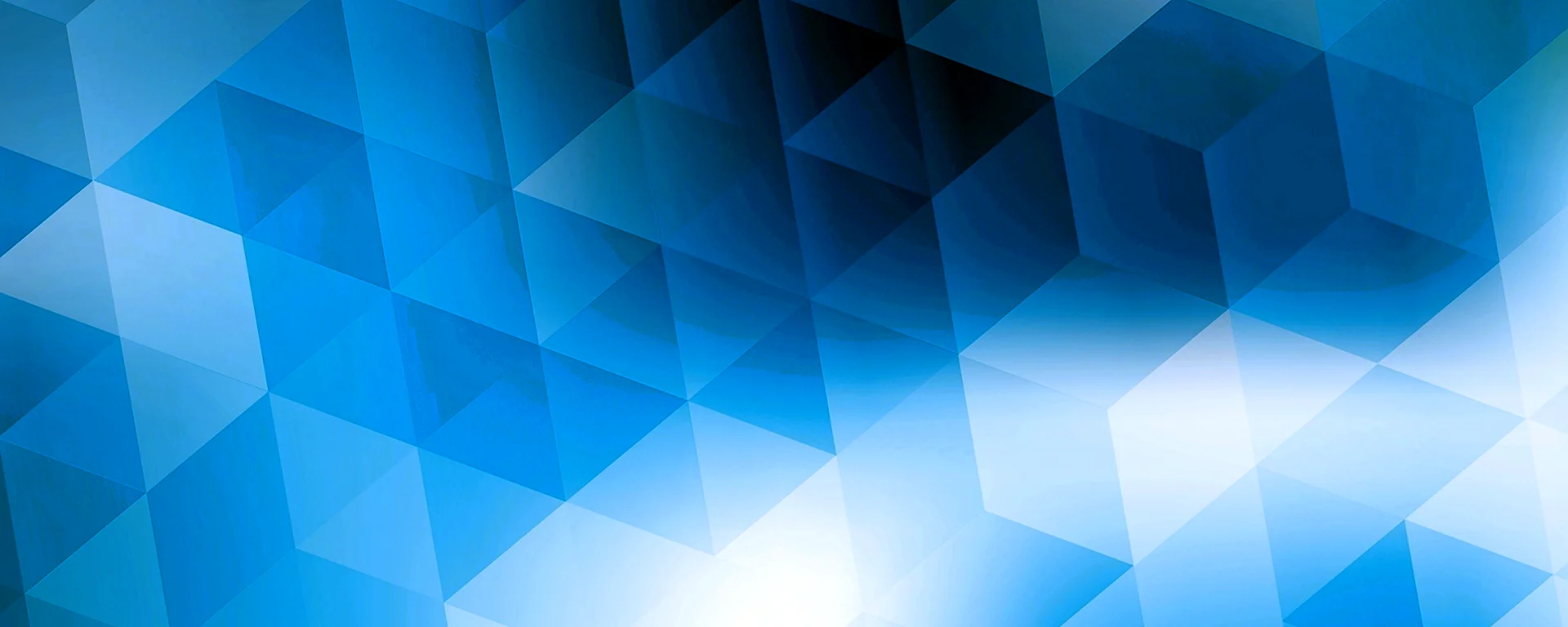 Голубой фон с треугольниками
