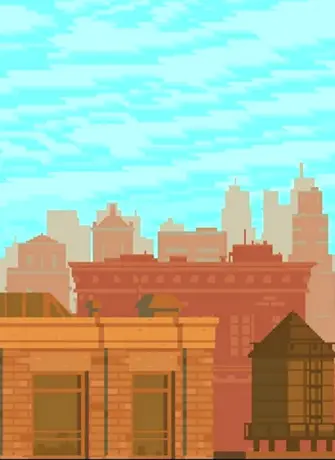 Город пиксель арт 2д platformer