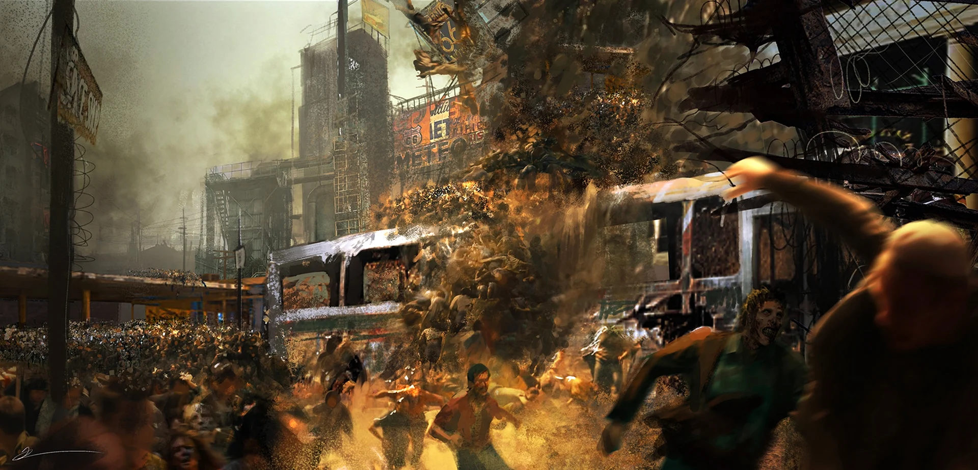 Город в зомби апокалипсис в играх