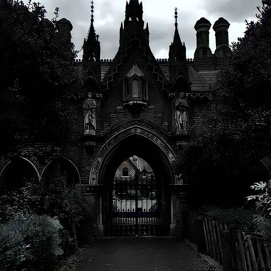 Goth aesthetic Dark замок