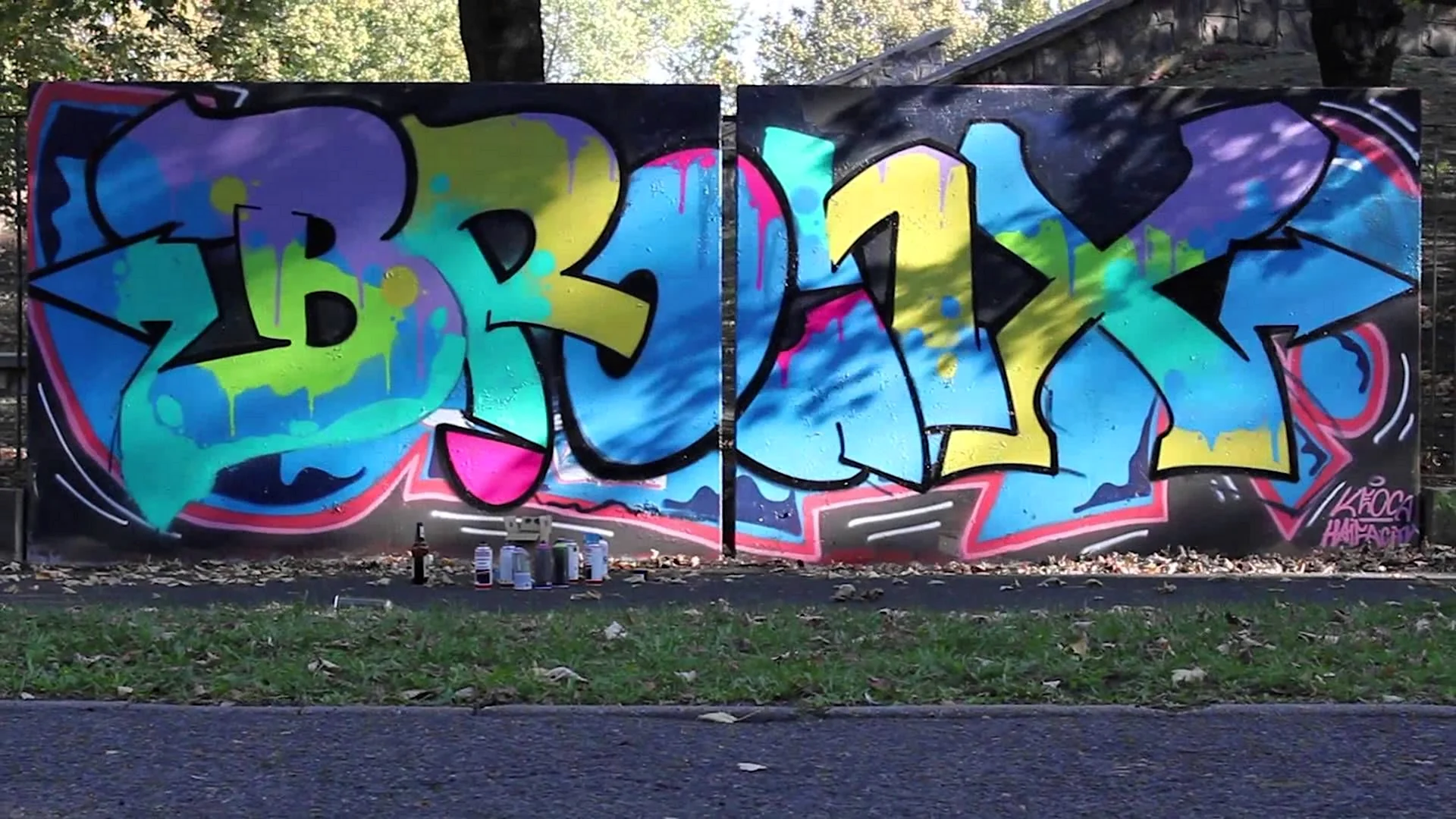 Граффити Bronx