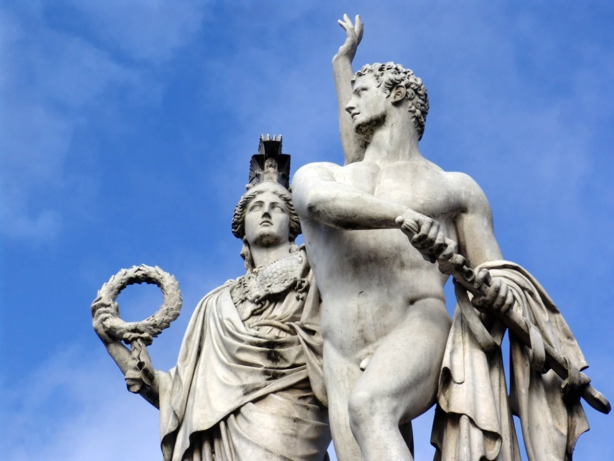 Греция статуи богов