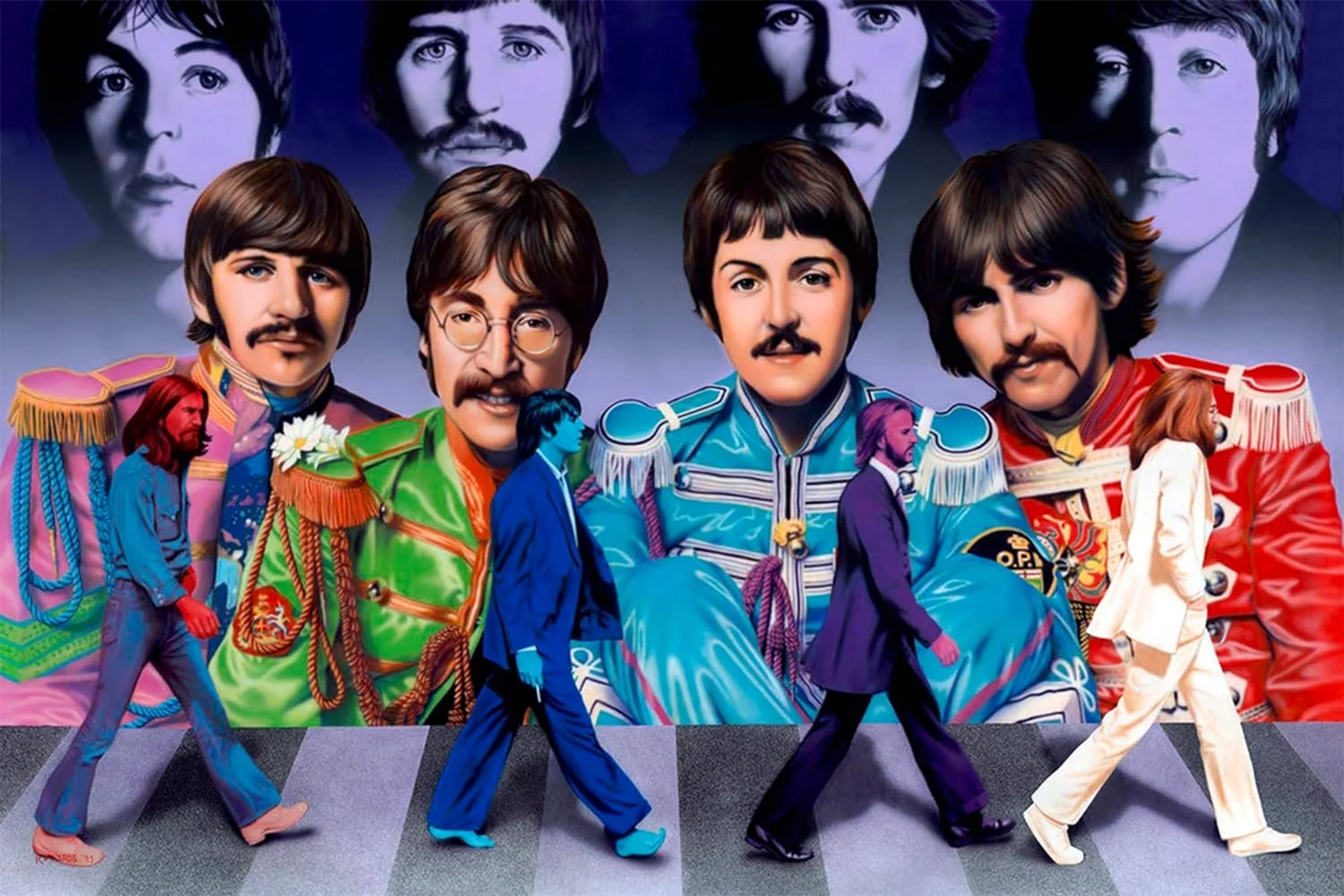 Группа the Beatles Art