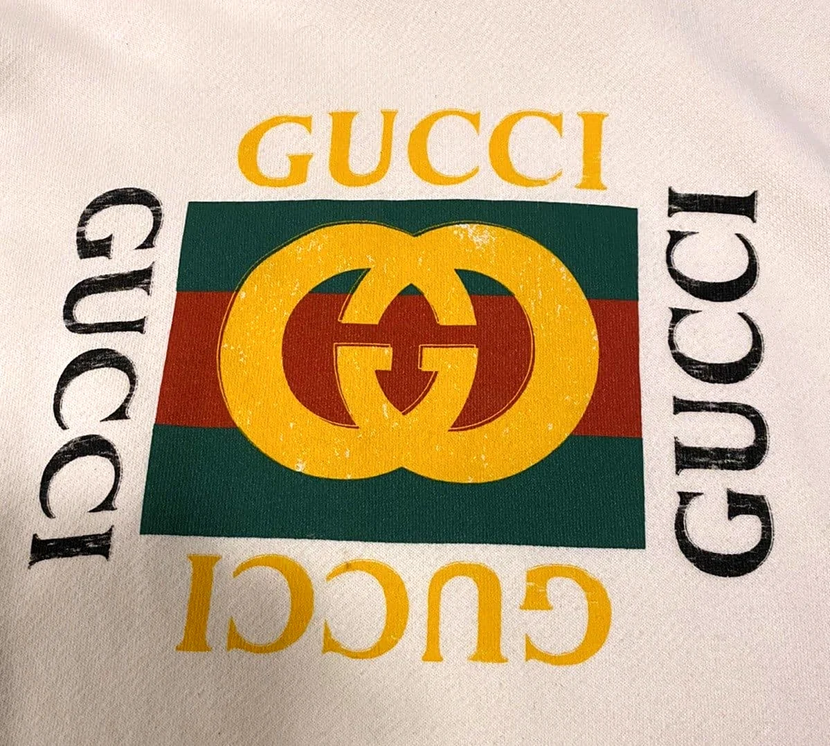 Gucci подделка logo