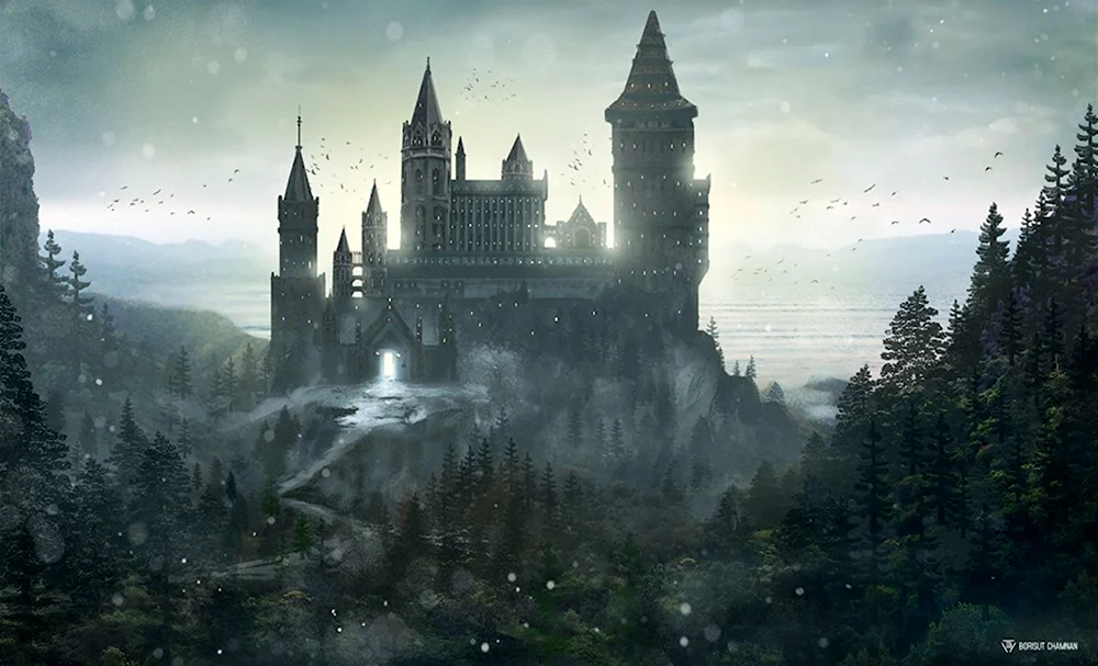 Hogwarts Castle 4k