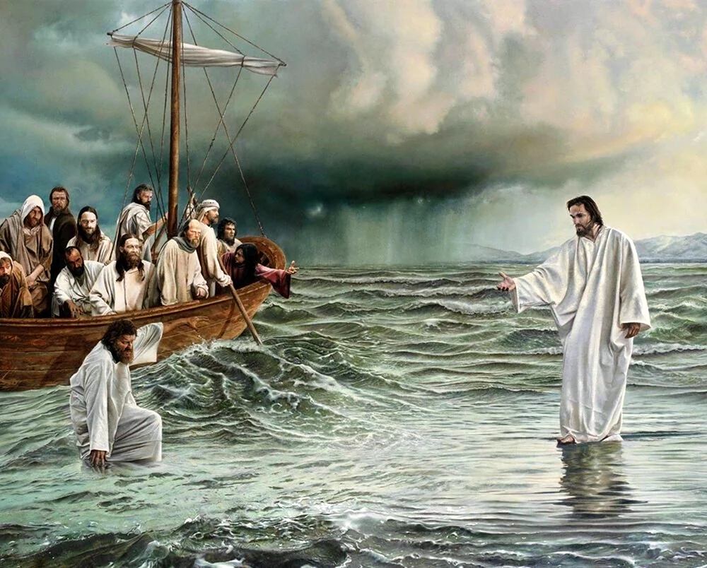 Иисус Христос на Генисаретском озере