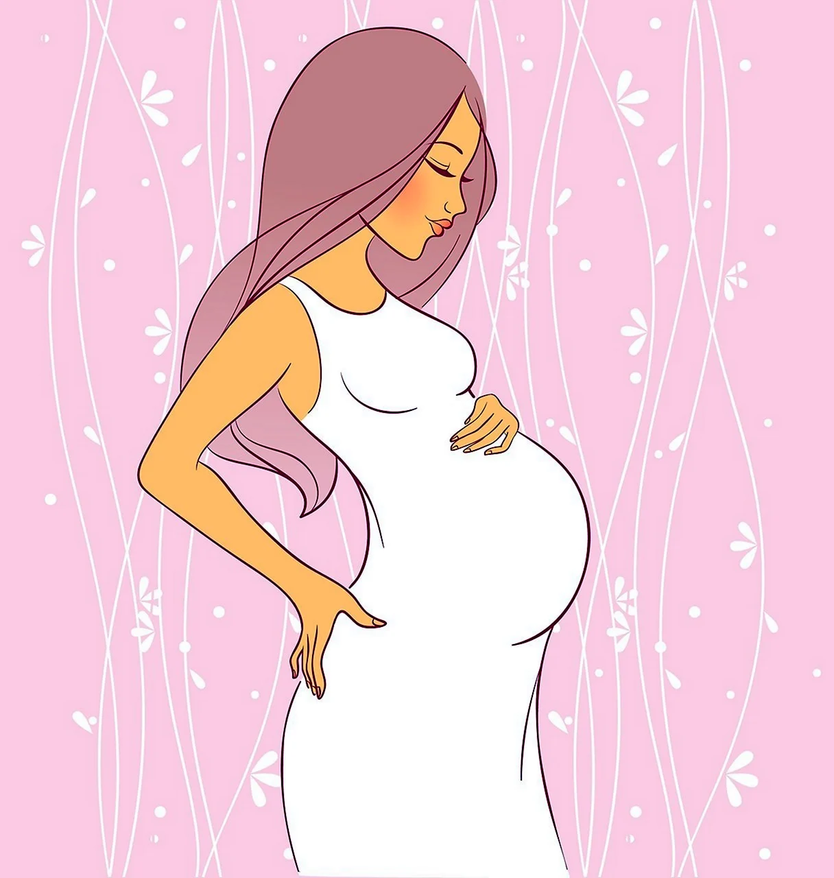 Иллюстрации беременных