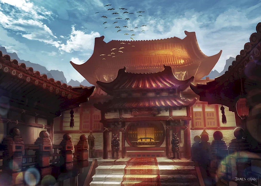 Императорского дворца Китай арт