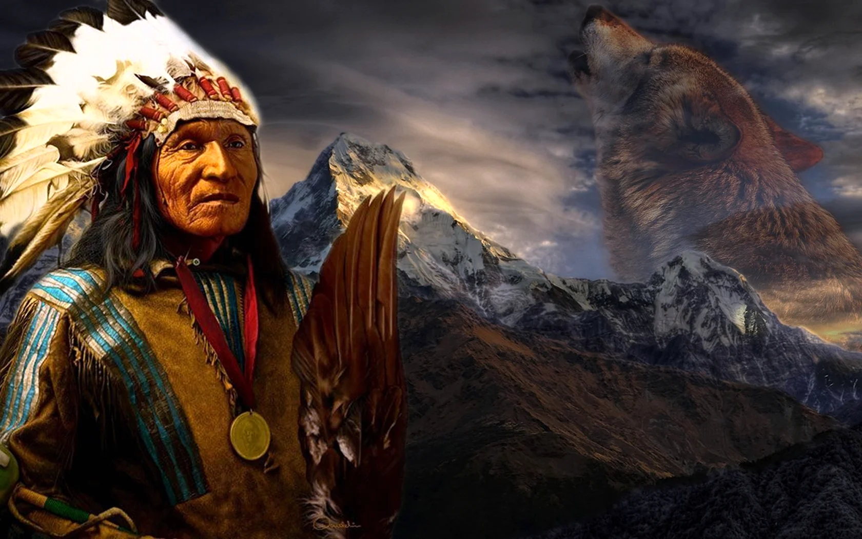 Индейцы шаманы Апачи