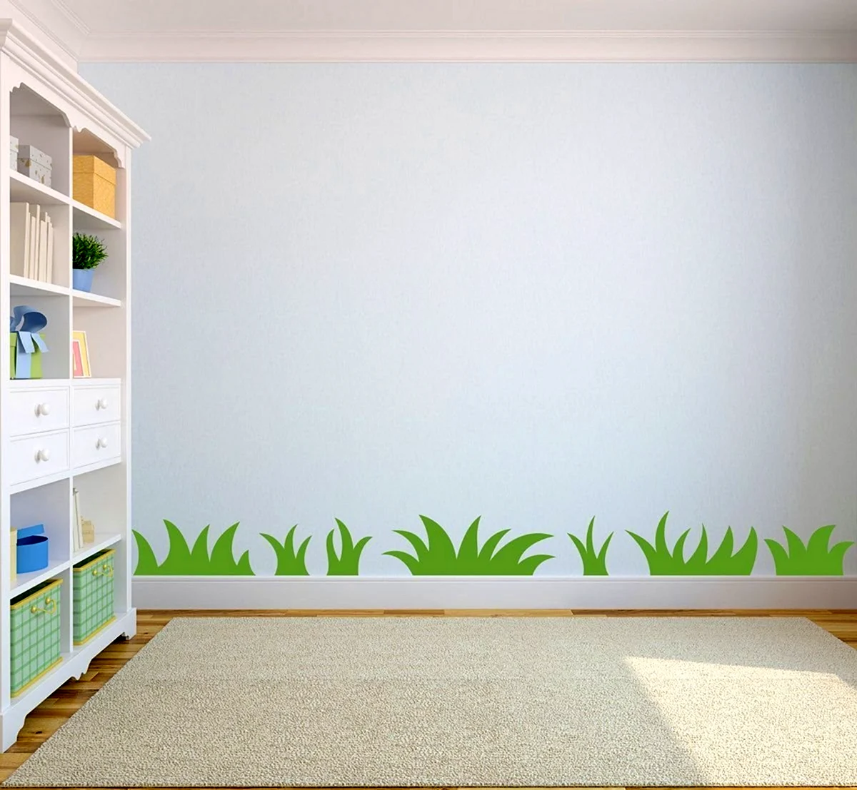 Интерьер детской комнаты без мебели