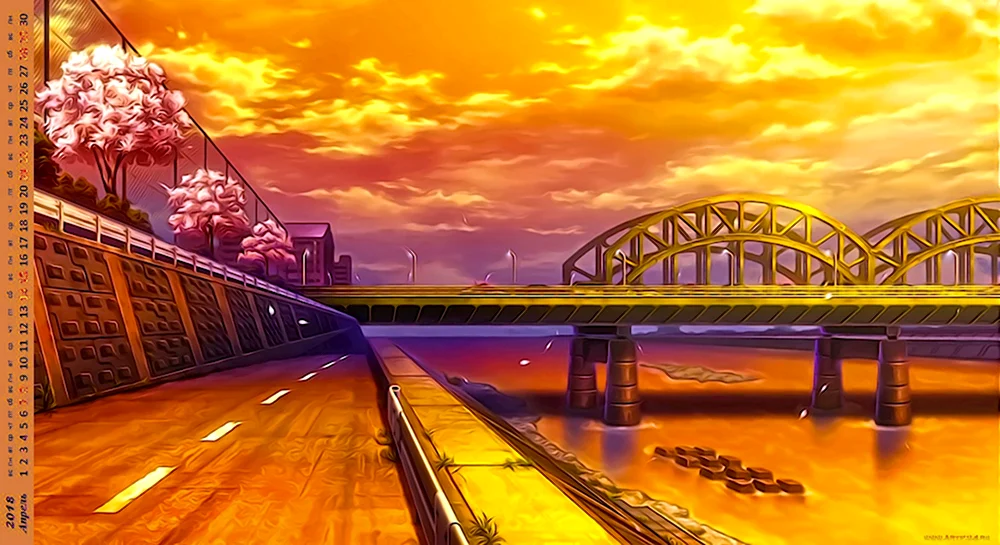 Йокогама Япония мост аниме