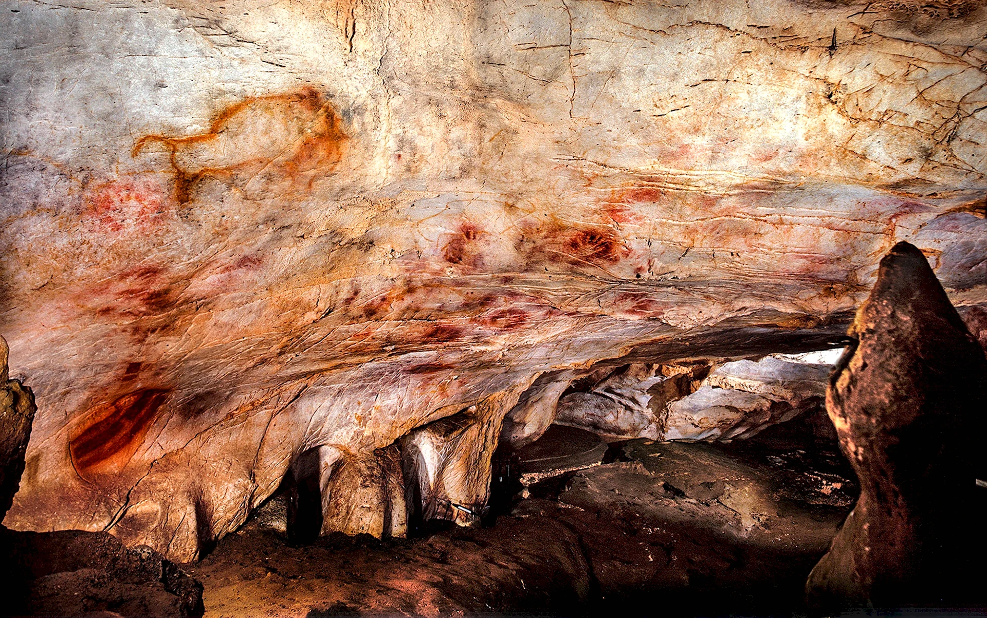 Испания Доисторическая пещера Эль-Кастильо