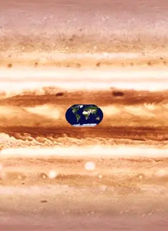 Юпитер Планета площадь